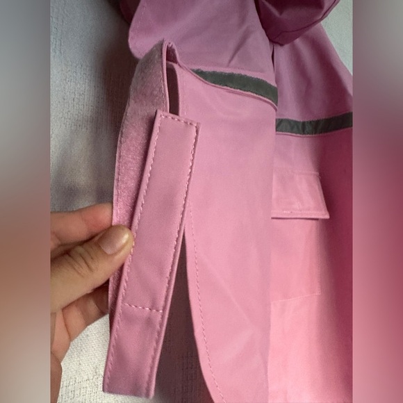Dog Rain Pink Poncho Sz L - Picture 3 of 7